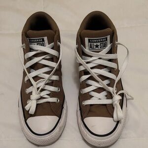 Converse Women’s Brown Mid-Top Sneakers